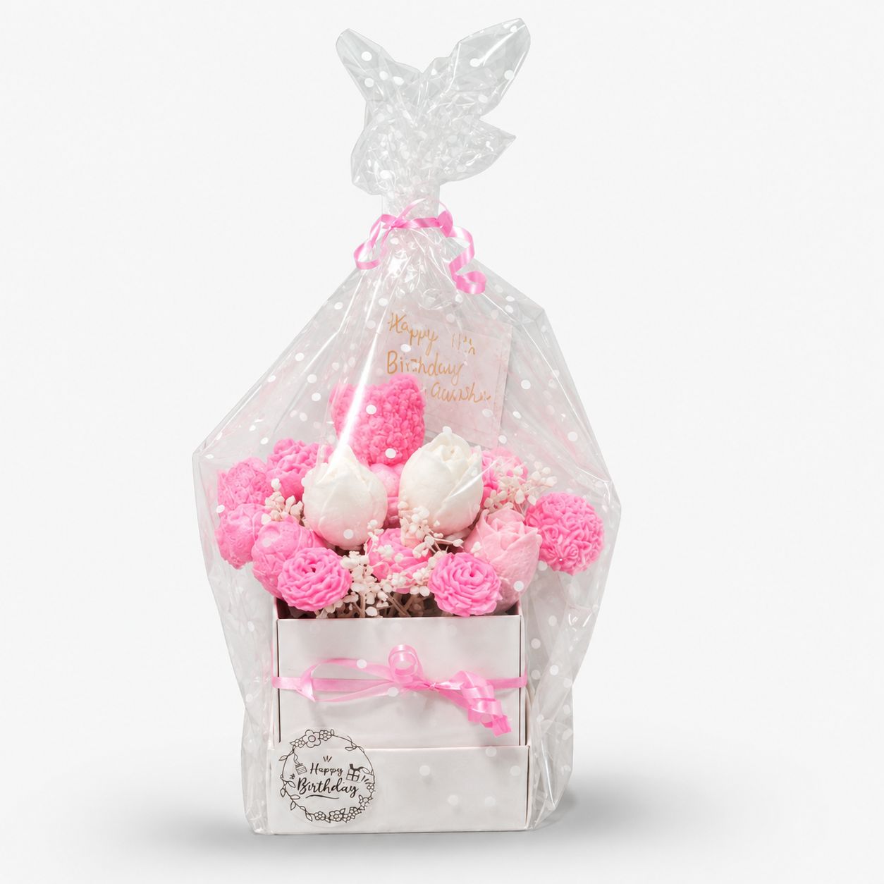Blush Bloom Candle Bouquet